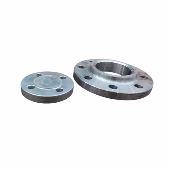 ANSI B16.5/ASTM A105 DIN/ГОСТ/BS Углеродистая сталь/Q235/Нержавеющая сталь FF RF Wn/So/Резьба/Пластина/Втулка Кованый фланец