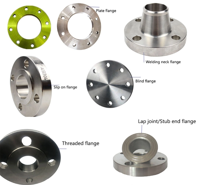 ANSI B16.5 Stainless Steel FF RF Wn/So/Threaded/Plate/Socket Forged Flange Manufacturer