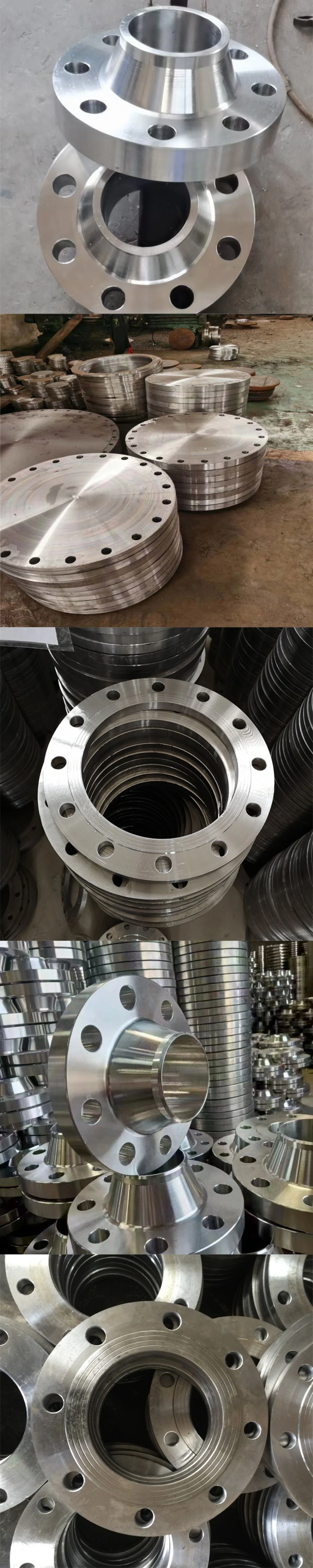 Steel Flanges Carbon Steel Pn10/16 Welded Flange ASTM Forged Threaded Drainage Pipe Fittings Flange