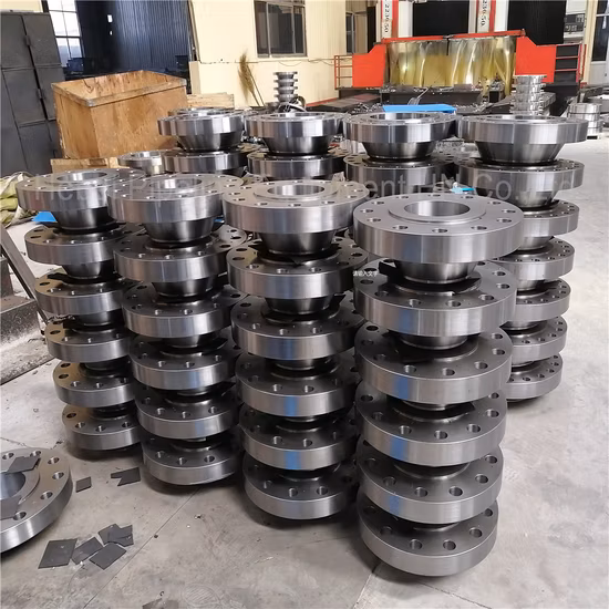 ASME/ANSI/DIN/ГОСТ/BS En RF/FF/Rtj 150#-2500# углеродистая сталь/нержавеющая сталь/легированная сталь, кованая Wn/So/резьба/пластина/втулка/заглушка